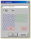 Edit Sequence dialog