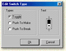 Edit Switch Type dialog